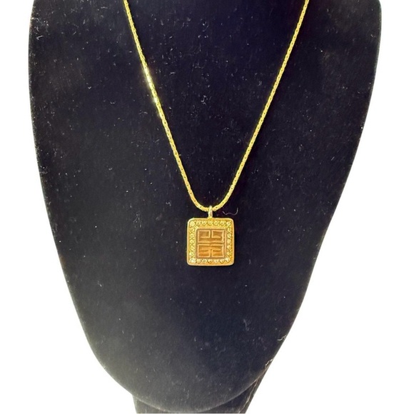 Givenchy Accessories - Givenchy Gold Pendant Necklace
